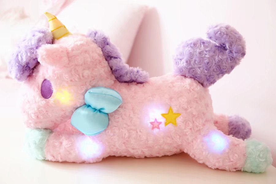 Unicorn Stuffed Toy With Magical Lights